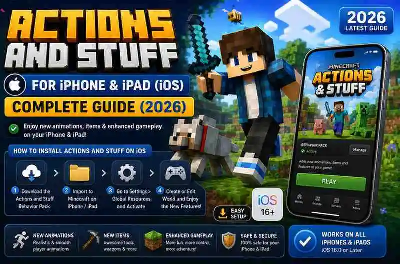 Actions and Stuff for iPhone iPad iOS Complete Guide 2026